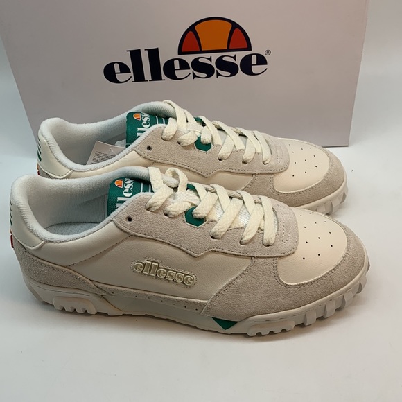 Ellesse Menś Tanker Leather Shoe Size 7 - Picture 3 of 15